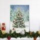 preview thumbnail 8 of 8, Cardinals and Christmas-Premium Gallery Wrapped Canvas - Ready to Hang