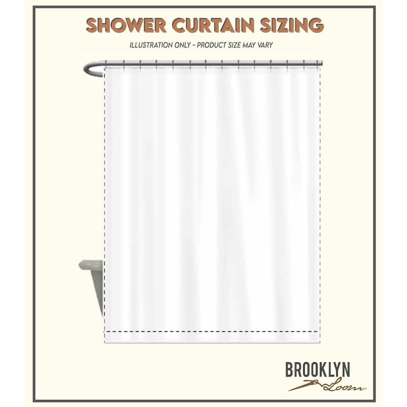 Brooklyn Loom Levi Stripe Shower Curtain