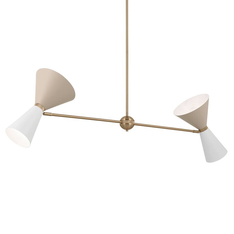Kichler Lighting Phix 48 in. 4-Light Linear Chandelier