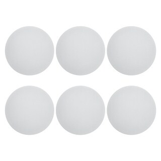 6-Pack Silicone Door Stopper Wall Protectors - Self Adhesive Knob Guards For Doors & Furniture