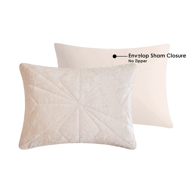 Gabriel Geometric Quilted Comforter Set