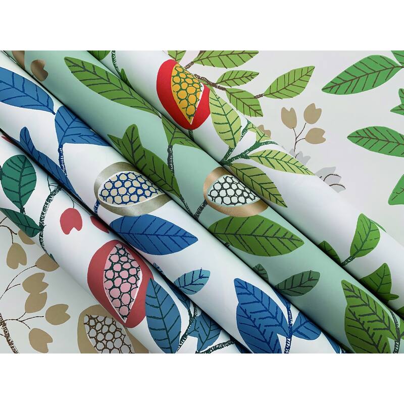 Montmorency Vinyl Eden Retreat Wallpaper 27 in x 27 ft = 60.75 sq ft