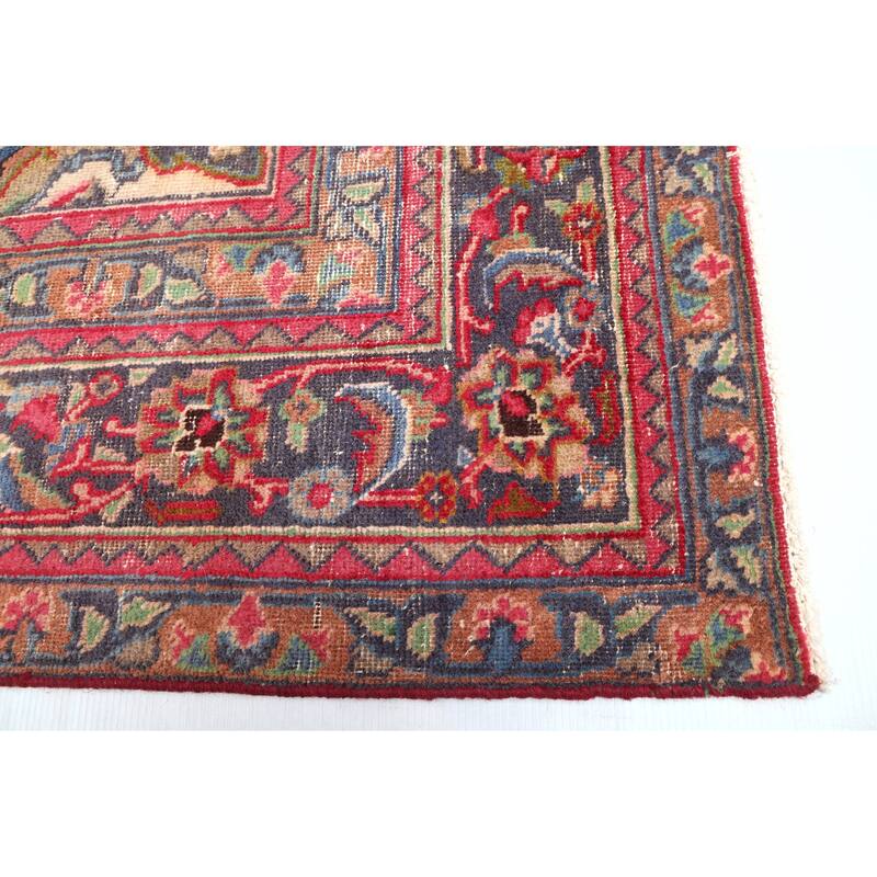 ECARPETGALLERY Hand-knotted Antalya Vintage Red Wool Rug - 6'0 x 9'0