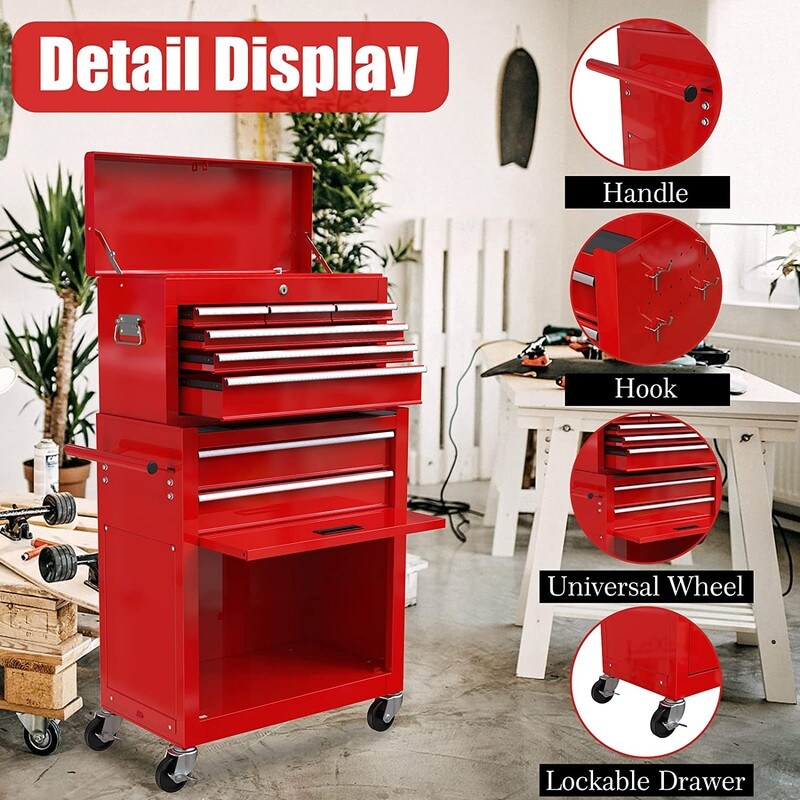 8 drawer 2025 rolling tool chest