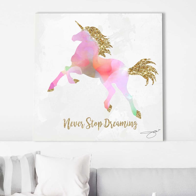 "Unicorn Dream" by Jodi Print on Canvas