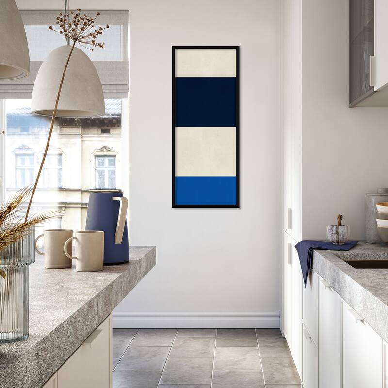 Amanti Art Framed Fabric Pinboard Overlapping geometry 6 by Vitor Costa Printed Bulletin Board