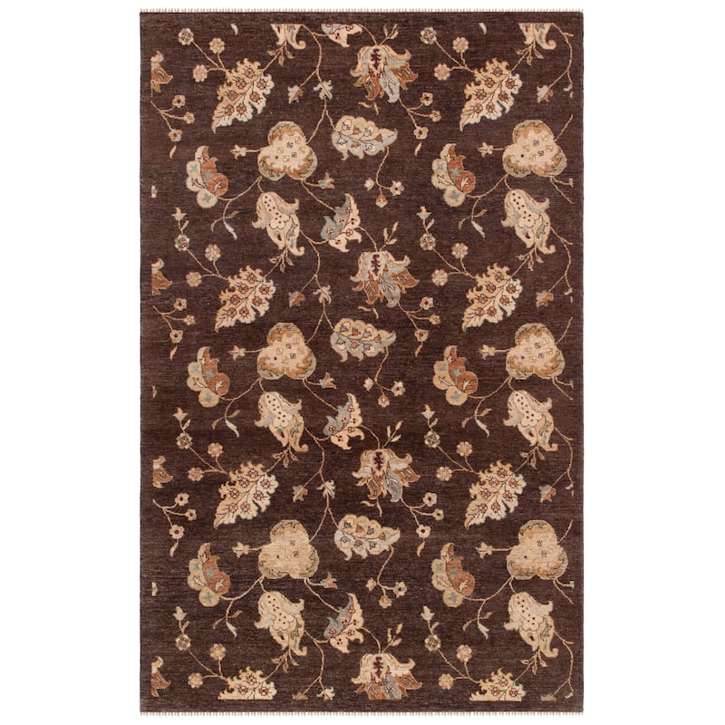 SAFAVIEH Hand-knotted Nordrun Olivia Traditional Oriental Wool Rug