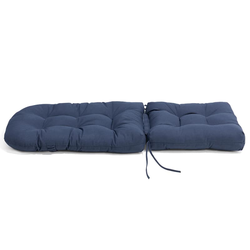 Outdoor Adirondack Chair Cushion Rocking Chair Cushions Thickened Patio Chair Pad with Sunbrella