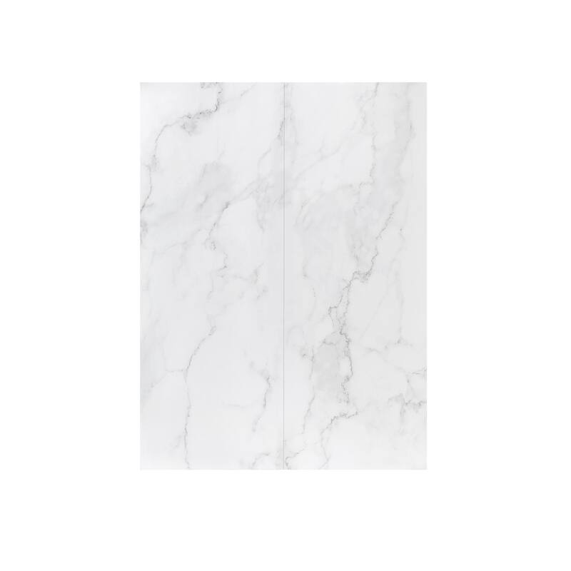 Ove Decors Arroyo 60 x 32 in. Solid Surface Alcove Shower Wall