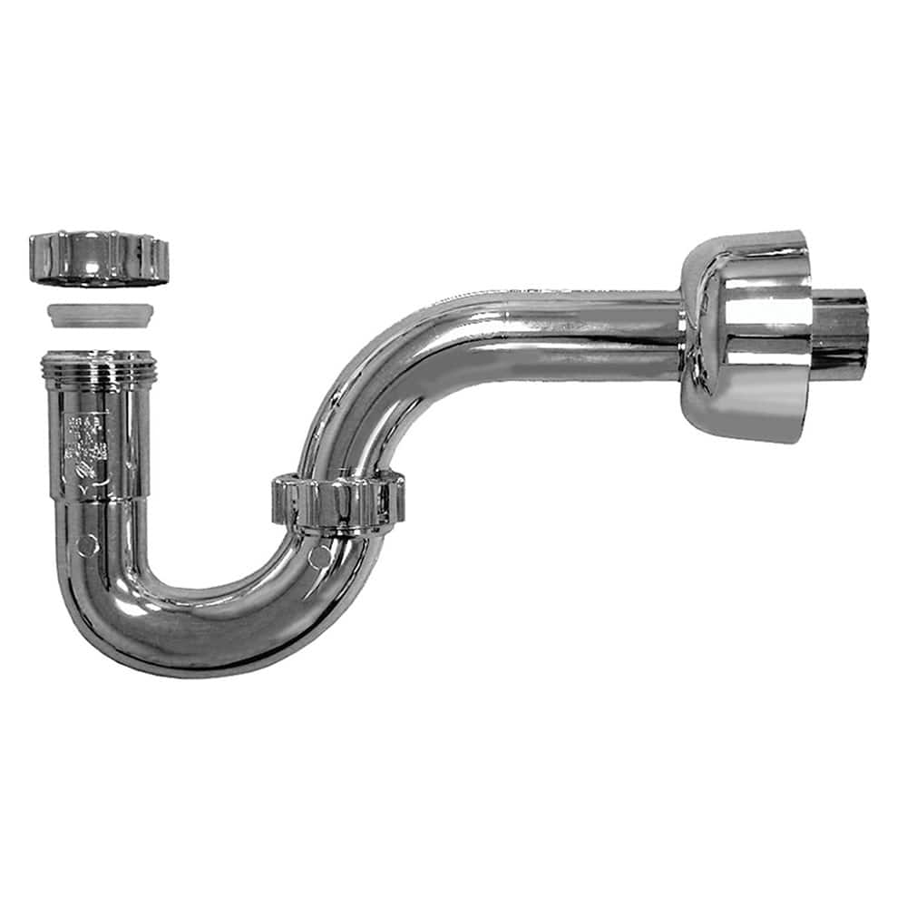 Jones Stephens P36104 1-1/4 CP ABS P-TRAP - Chrome Plated