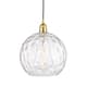 Option Satin Gold / Clear Water Glass