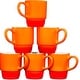 preview thumbnail 3 of 54, Ceramic Stacking Coffee Mug Tea Cup Dishwasher Safe Set of 6 - Large 18 Ounce