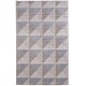 preview thumbnail 1 of 6, Jewel 3134F Geometric Modern Area Rug - 6'7" x 9'6" 6'7" x 9'6" - Tan/Gray