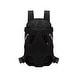 preview thumbnail 1 of 5, Utopia Alley Pet Carrier Backpack -Small Medium Dogs Cats Puppies Chest Carrier Black - Lightweight