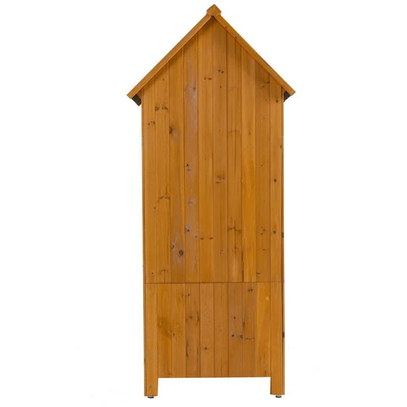Outdoor Storage Cabinet Tool Shed Wooden Garden Shed
