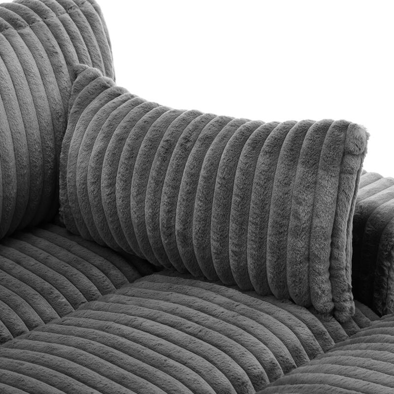 Modular Sectional Fabric Sofa for Living Room & Bedroom