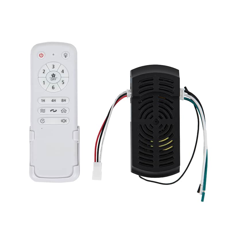 Metal Ceiling Fan Light with Remote