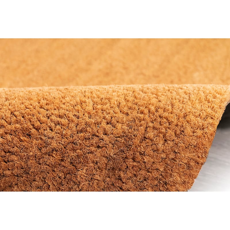 Liora Manne Natura Solid Outdoor Mat Natural