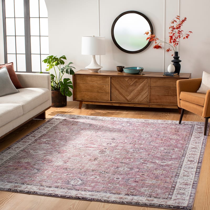 Artistic Weavers Caron Persian Border Area Rug - 7'6" x 9'6"