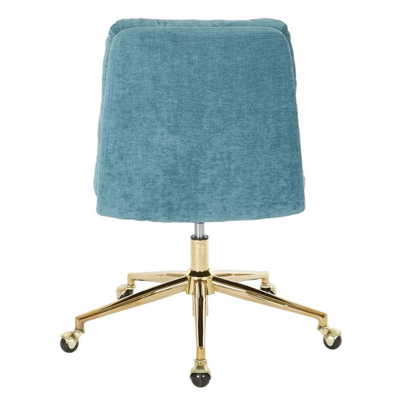 Legacy Swivel Office Chair in Faux Leather