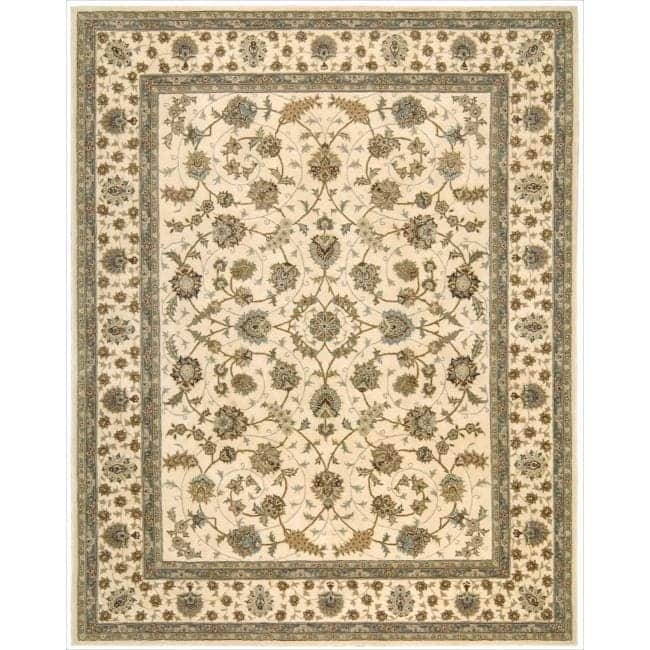 Nourison Hand-tufted Floral Scroll Traditional Persian Area Rug