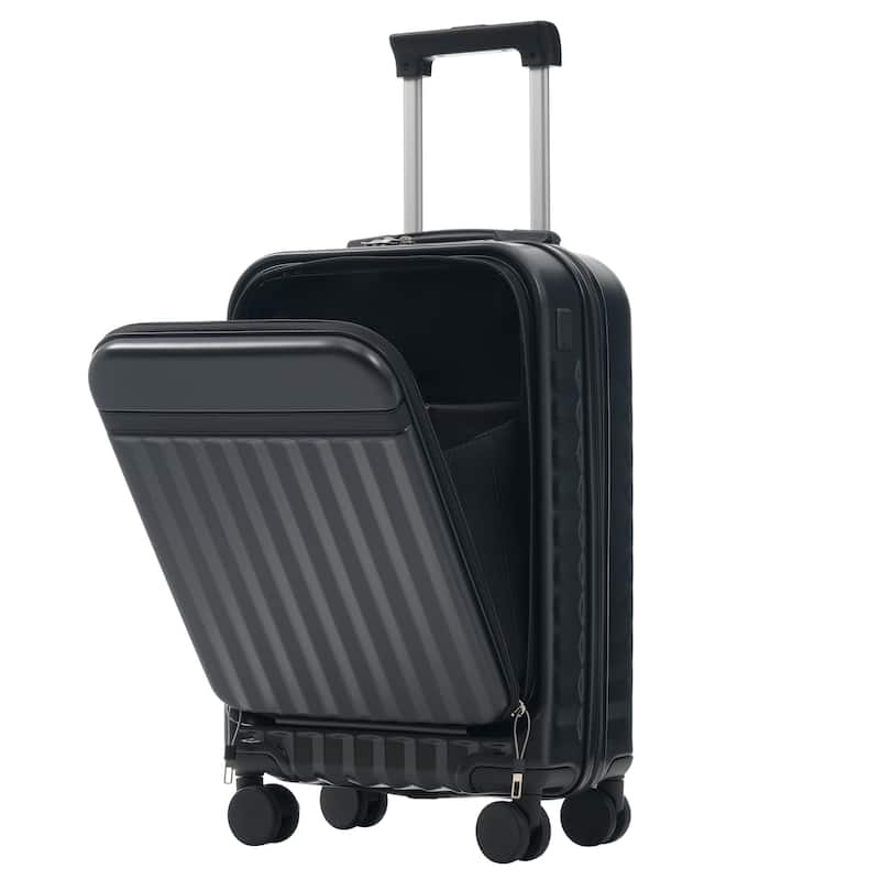 3 Piece Luggage Set Lightweight Hardside Suitcase w/Spinner Wheels