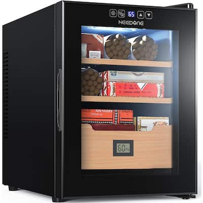 NEEDONE NO-33B 33L Electronic Cooler Humidor Holds 280 Cigars Ideal Gift for Dad