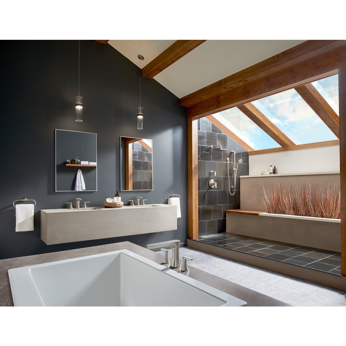 Pfister lg49mf0 Kelen Widespreadバスルーム蛇口、 LG49-MF0C Pfister Kelen Widespread Bathroom Faucet - Bed Bath \u0026 Beyond