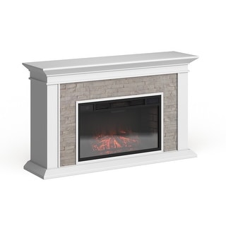 SEI Furniture Horse Mountain White Stone Electric