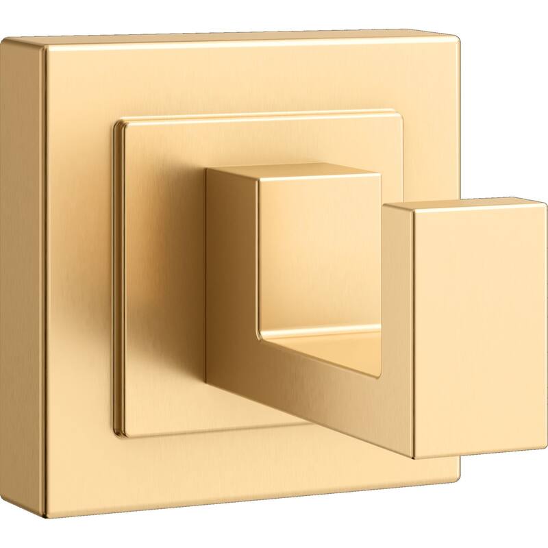 PROFLO Kelper Single Robe Hook - Brushed Gold