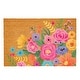preview thumbnail 4 of 3, Welcome Spring Blossom Coir Mat
