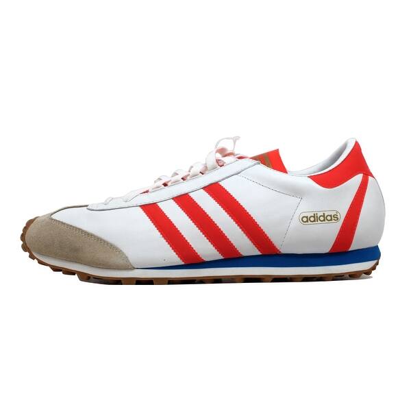 Shop Adidas Men S Nite Jogger White Infrared Blue Bird 678546