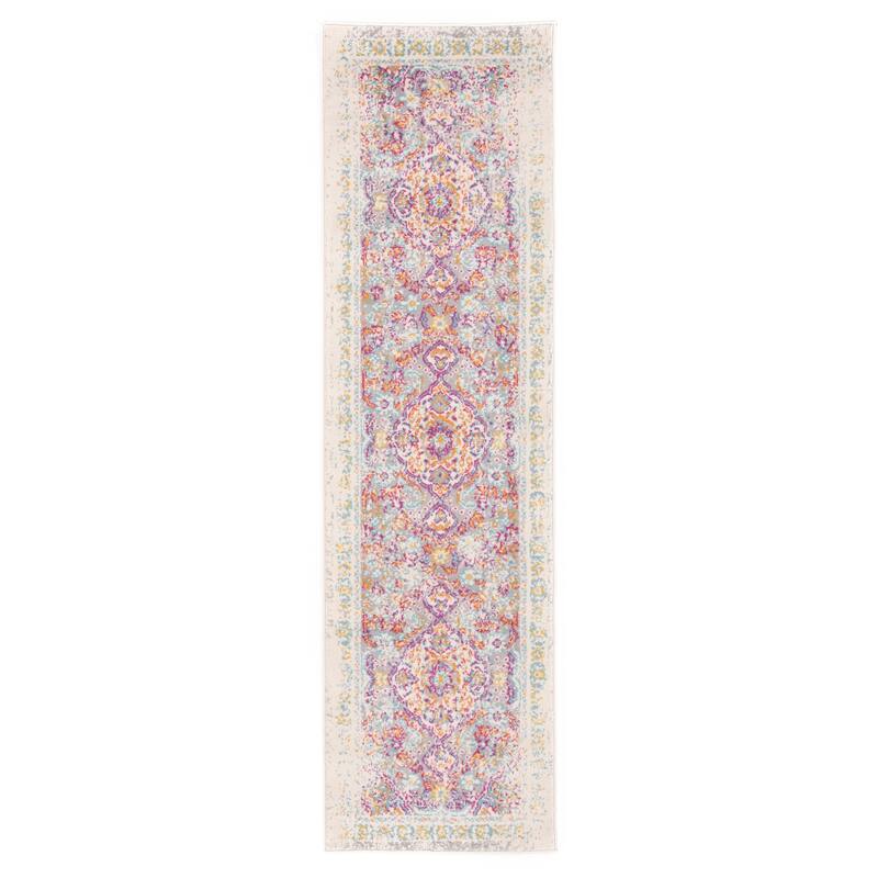 The Curated Nomad Sunset Bohemian Vintage Medallion Rug
