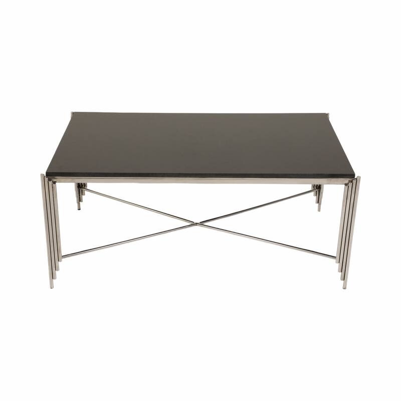 Metal Modern Stone Top Table