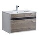 preview thumbnail 37 of 109, Fine Fixtures - Wall Mount Bathroom Vanity And Sink, Knob Free Design - Alpine Collection -