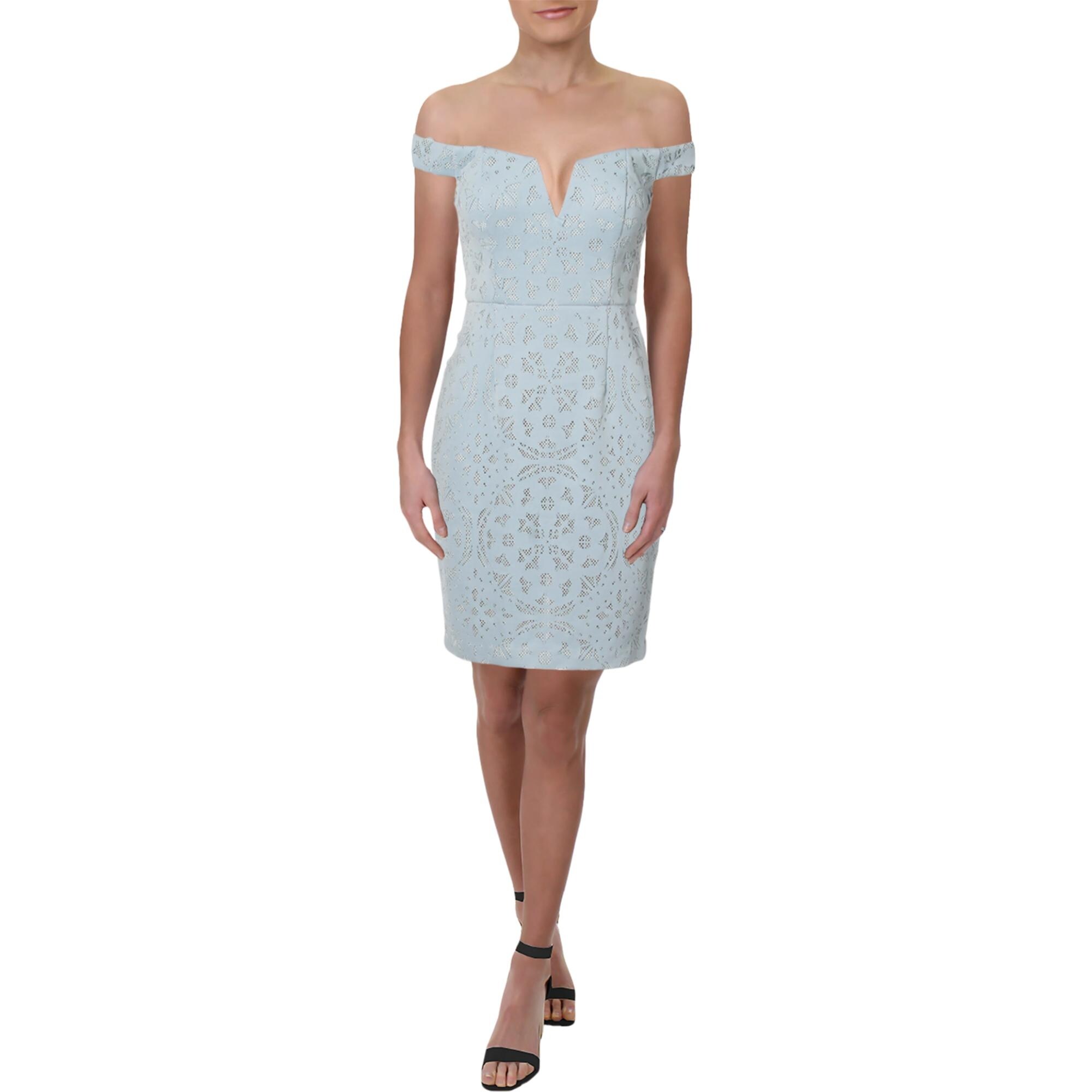 xscape ruffle flounce dress