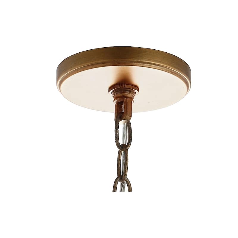 Loop 17" Metal LED Pendant Light, by JONATHAN Y