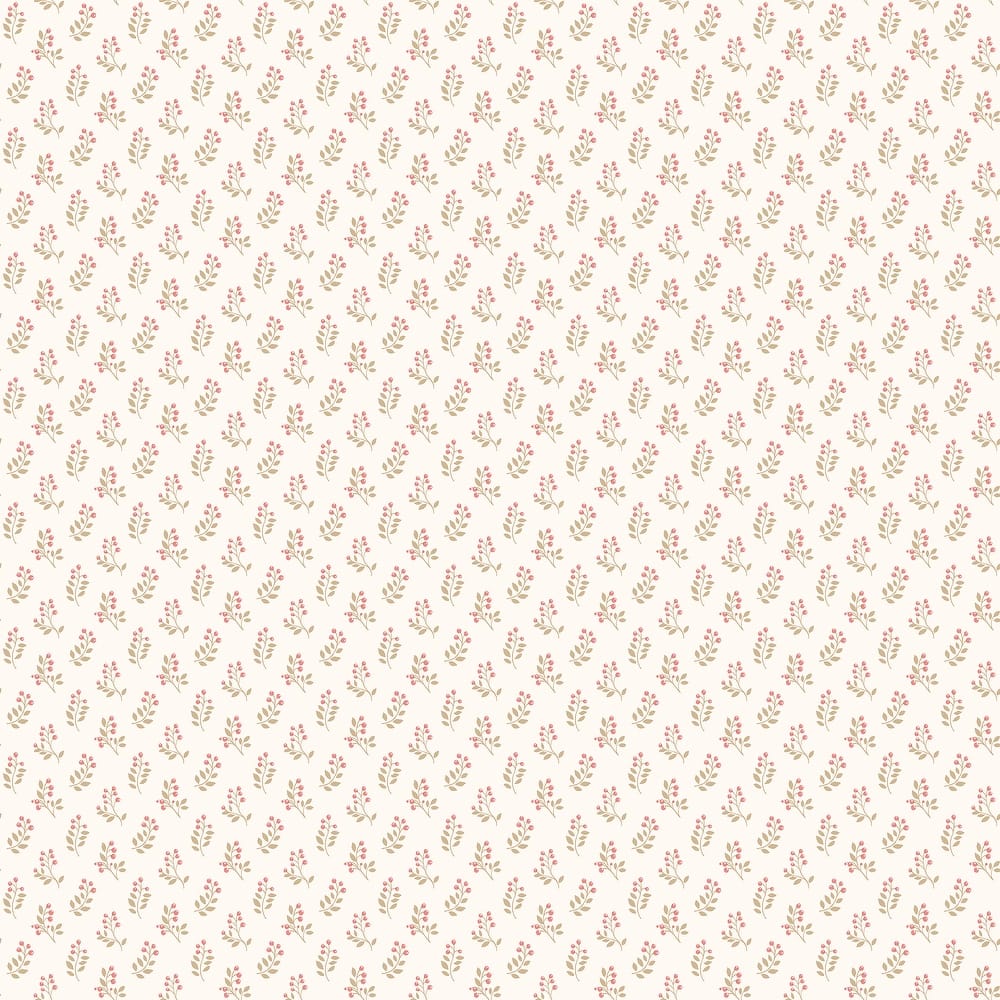 Galerie Wallcoverings Small Prints Vintage Bud Non-woven Matte Wallpaper Roll