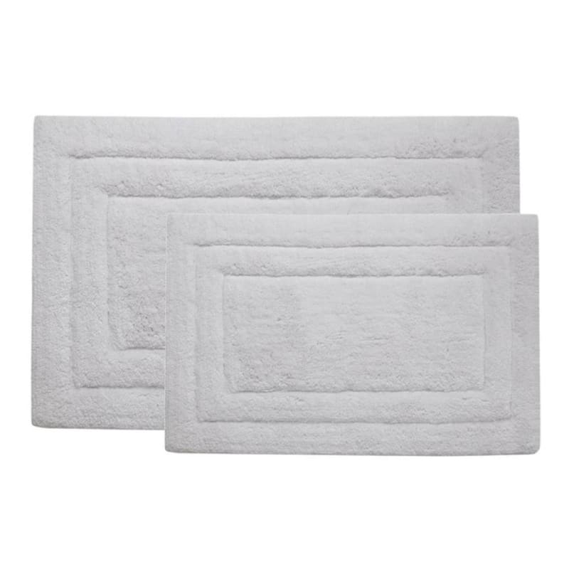 Charlotte Double Border Ringspun Cotton Bath Rug