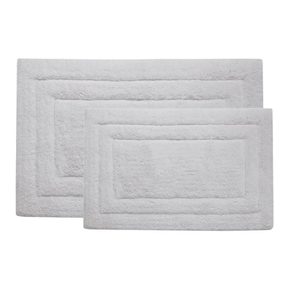 Charlotte Double Border Ringspun Cotton Bath Rug
