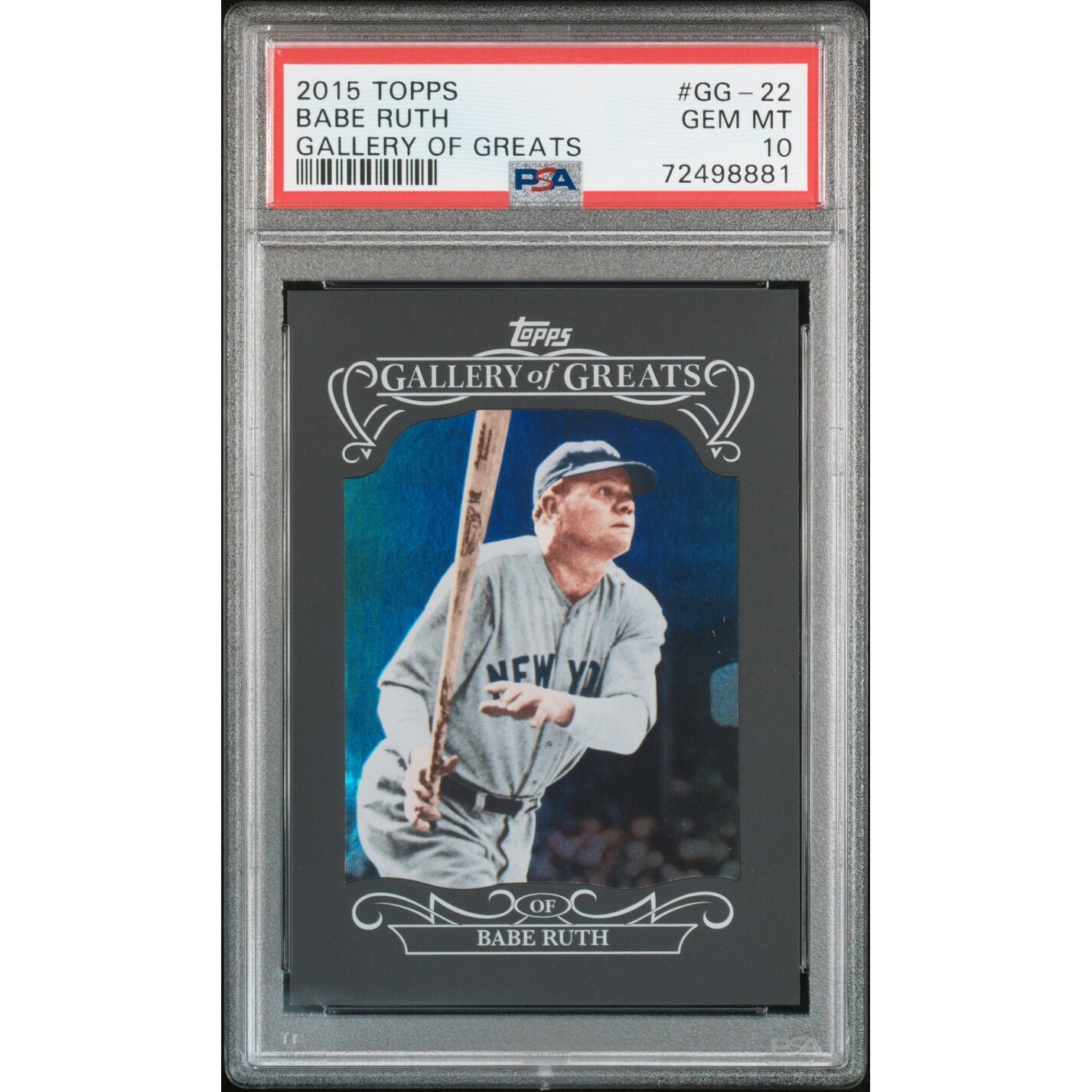 babe ruth graded card Sports Card Frame for YOUR BVG (Beckett) Babe Ruth Graded Card (INCLUD