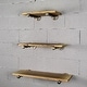 preview thumbnail 4 of 13, Furniture Pipeline Louisville 3-piece Wide Tiered Wall Shelf Set - 18", 24", and 30" Wide