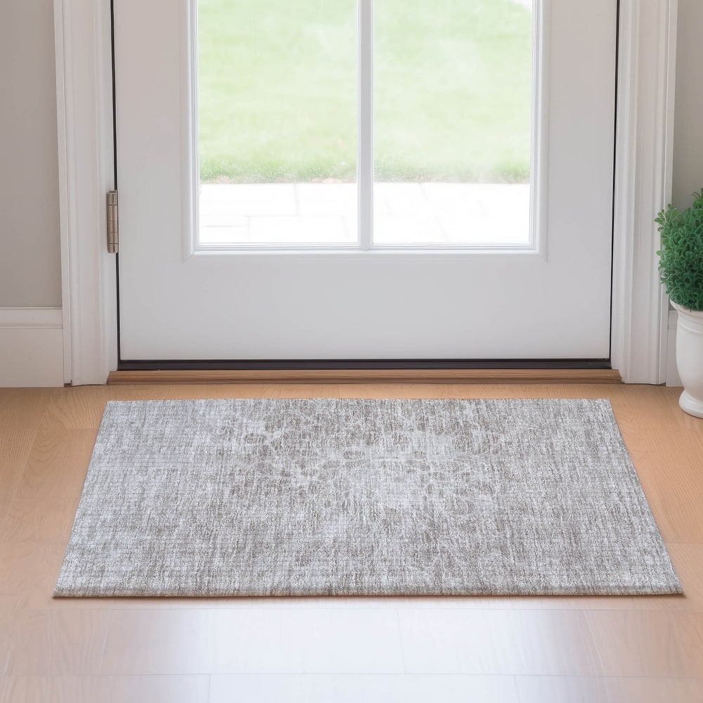 Premium Washable Super Soft Muted Floral Mayfield Rug