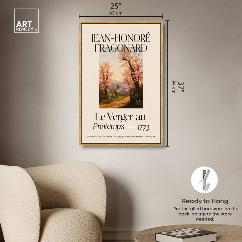 Springtime in Art Canvas by Art Remedy