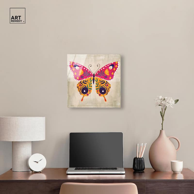 Butterfly Wings II Acrylic by Art Remedy, Ready to Hang