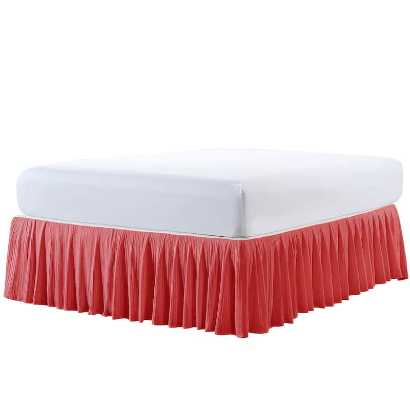 Serenta Pleated Bedskirt 18" Drop