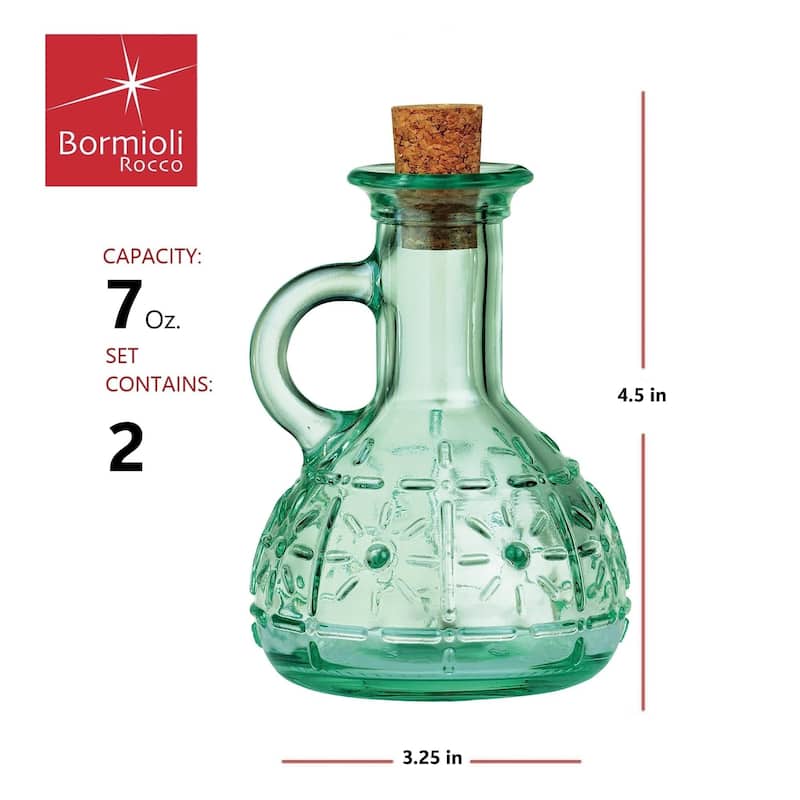 Bormioli Rocco 7 oz Country Home Olivia Oil Bottle