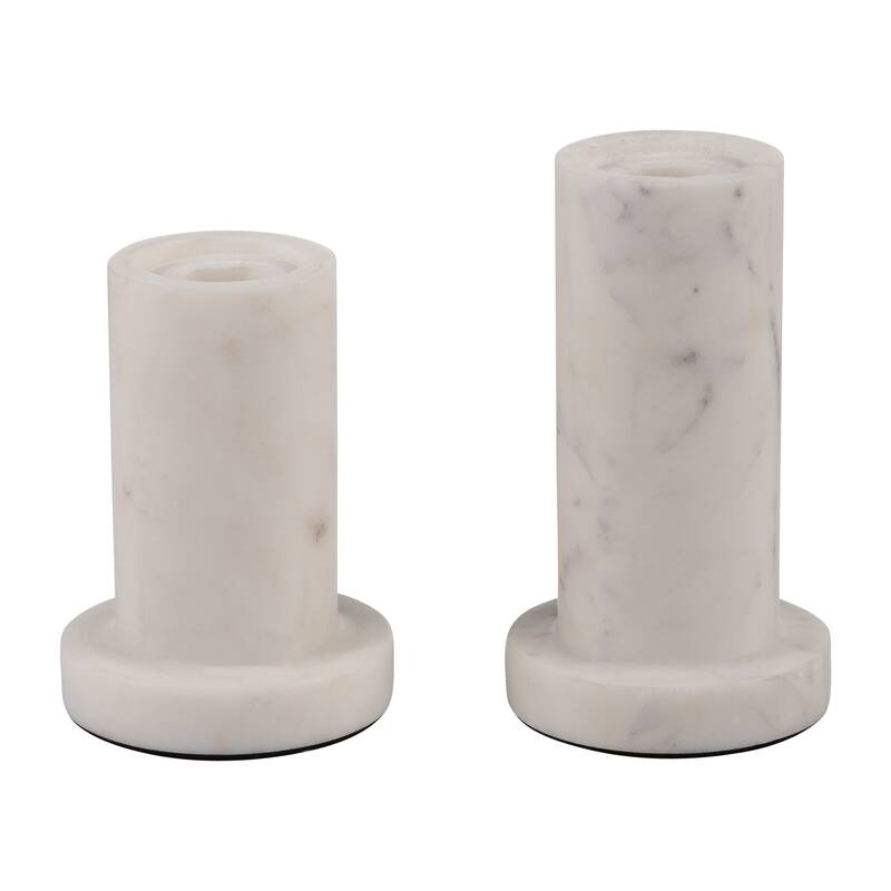 Sagebrook Home Taper Candle Holder With Flat Base