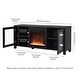 preview thumbnail 52 of 56, Quincy TV Stand with Fireplace Insert