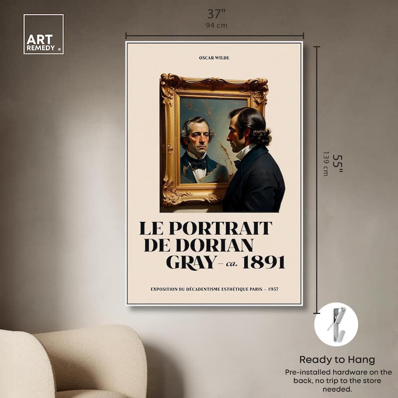 Decadent World of Dorian Gray Canvas by Art Remedy